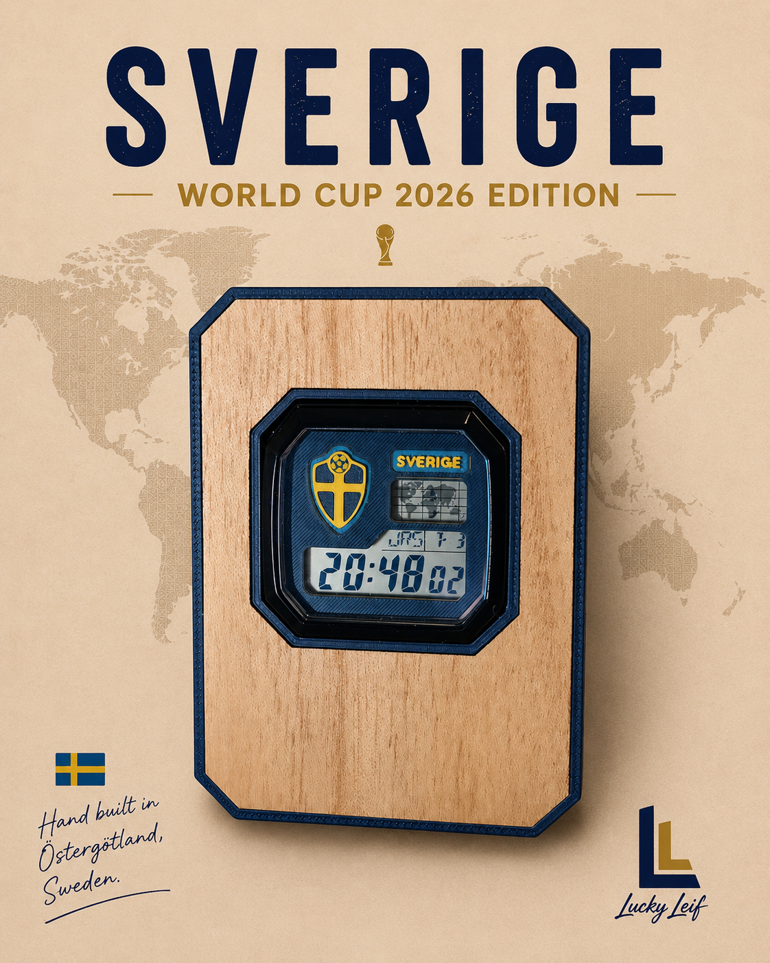 SVERIGE '26 | Custom Casio AE-1200 Mod