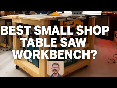 Dewalt 10" Table Saw Workbench Plans
